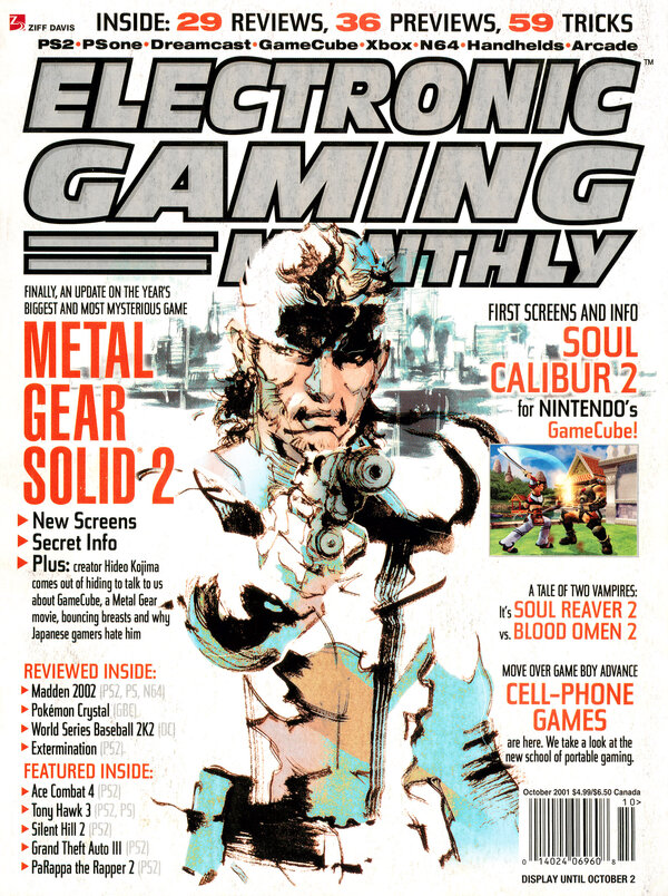 Electronic Gaming Monthly Issue 147 (October 2001) cover